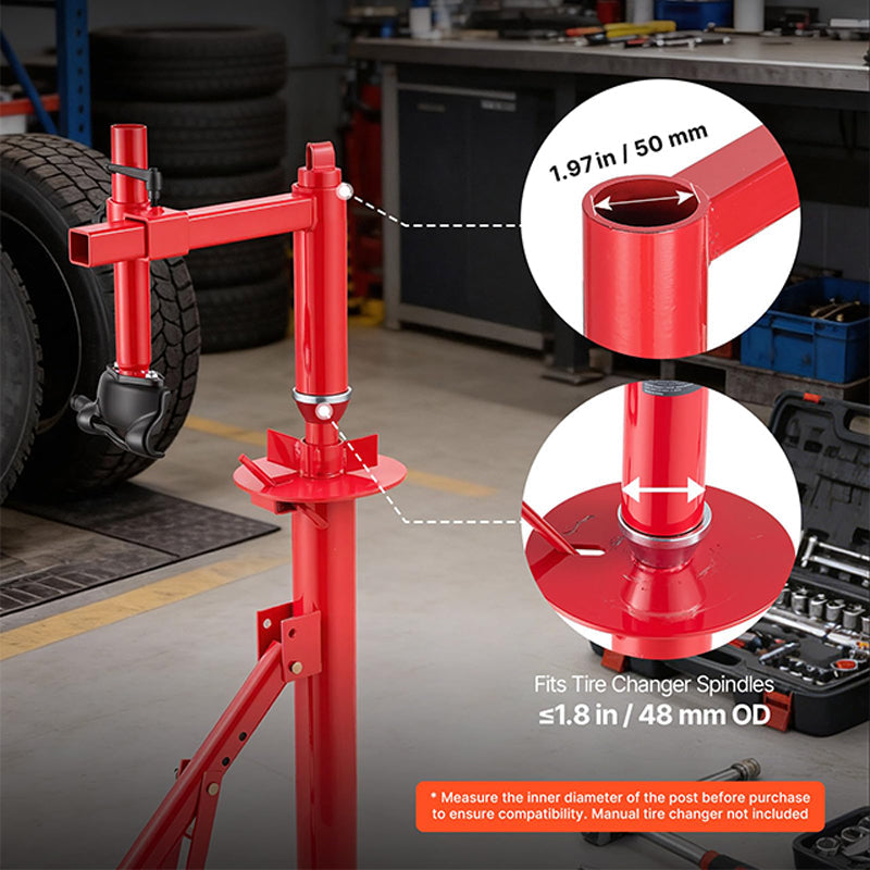 🔧 Portable Tyre Bead Breaker – Heavy Duty Manual Tire Removal Tool for Cars
