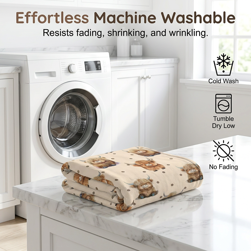 🛋️ Save 50%! 🔥 Printed Flannel Throw – Ultra-soft, cozy & stylish ✨