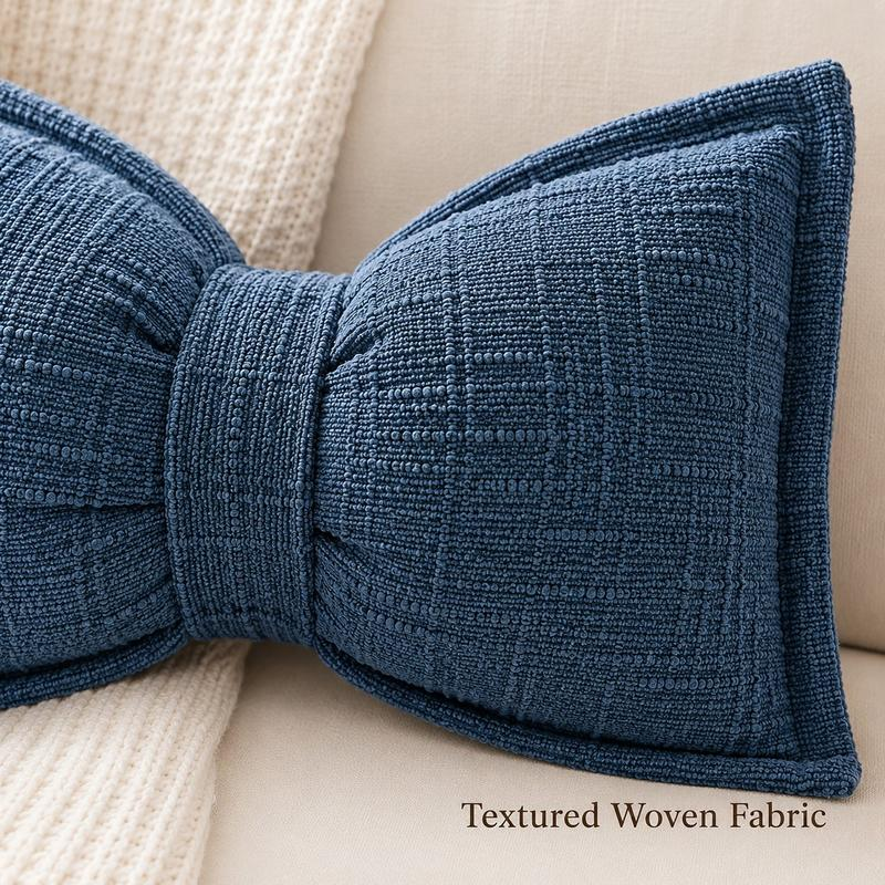 🎁2026 New Arrivals 50% OFF💥Soft Chenille Bow-Shaped Throw Pillow