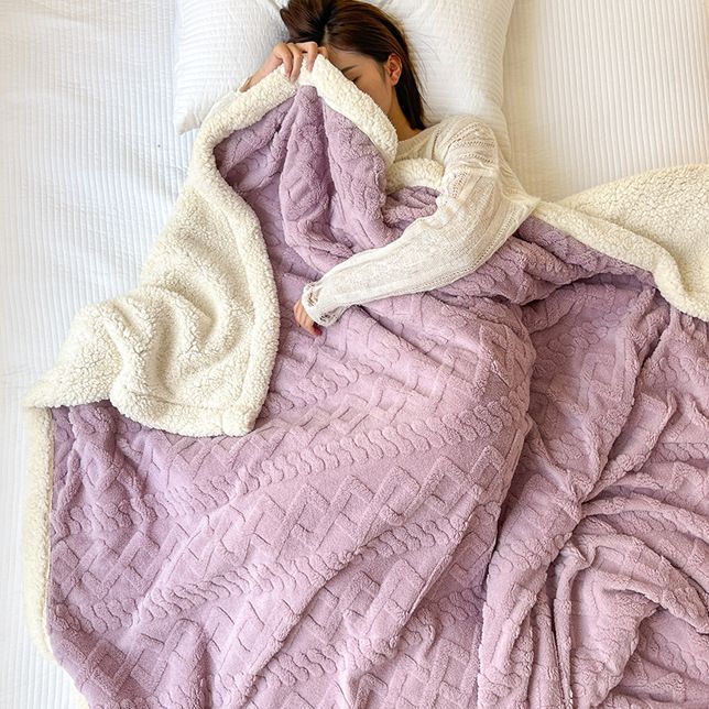 📢📢50% OFF !!⏰Thickened Imitation Cashmere Throw Blanket