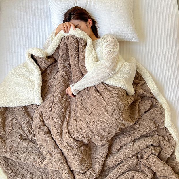 📢📢50% OFF !!⏰Thickened Imitation Cashmere Throw Blanket
