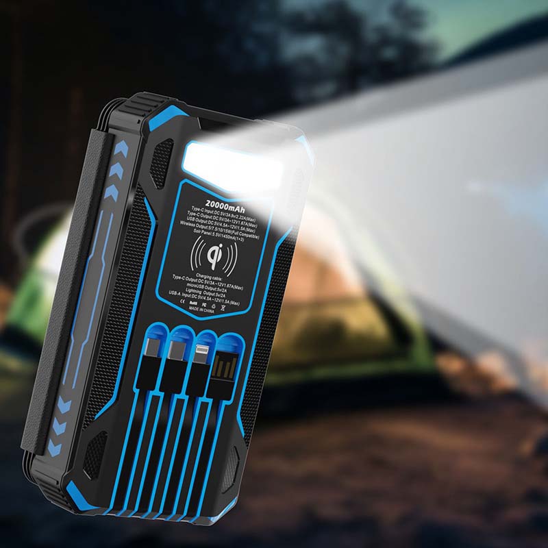 🔋 50% OFF NOW! ☀️ Solar Power Bank – 20000mAh, Foldable 4-Panel Solar, IPX5 & LED Flashlight – For Camping & Emergencies 🏕️