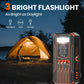 🔋 50% OFF NOW! ☀️ Solar Power Bank – 20000mAh, Foldable 4-Panel Solar, IPX5 & LED Flashlight – For Camping & Emergencies 🏕️