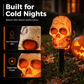 ⏳🔥LIMITED-TIME 50% OFF! ⏰Halloween Solar Skull Stake Lights