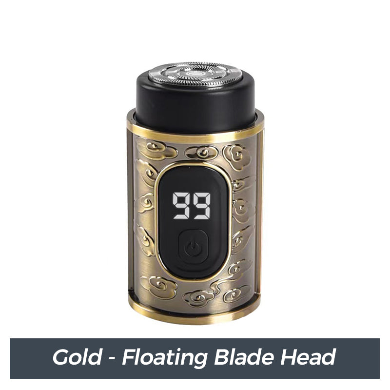 🔋 Mini Portable Rechargeable Shaver with Digital Display
