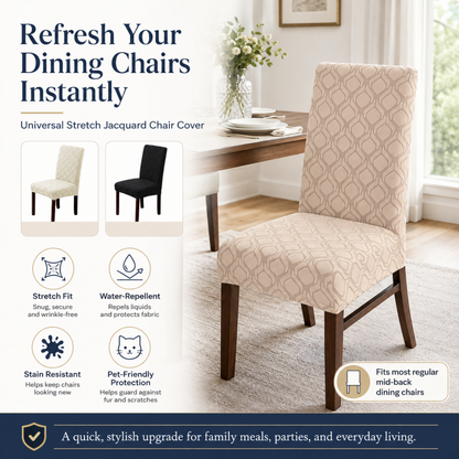 ⏳🔥LIMITED-TIME 50% OFF! ⏰🏡Universal Stretch Chair Seat Covers – Stain‑Resistant, Non‑Slip, Washable Home Decor 🪑