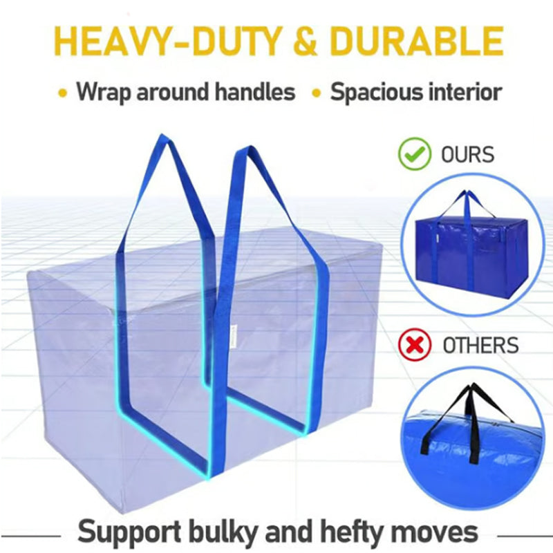 📦 50% OFF! 🧳 Heavy-Duty Foldable Moving Bags – Extra large, durable & space-saving 🏠