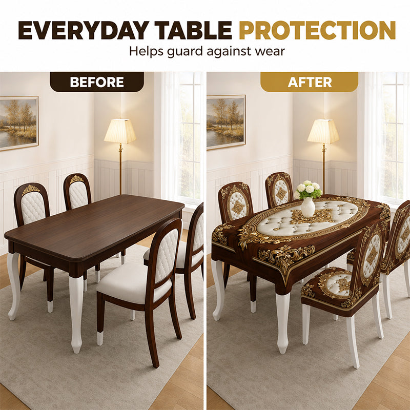 ⏳Limited-time 50% off⏰Elegant Dining Tablecloth Set🥂