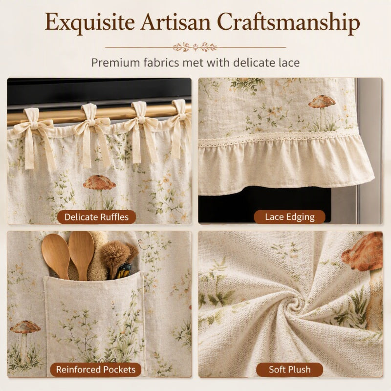 📢📢50% OFF !!⏰Oven Skirt Curtain with Pockets