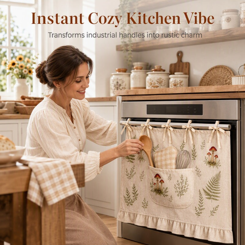 📢📢50% OFF !!⏰Oven Skirt Curtain with Pockets