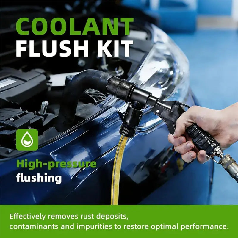 🚗💨Pneumatic Coolant Flush Gun – High-Pressure, Labor-Saving & Leak-Proof – For Radiator Cleaning 🔧