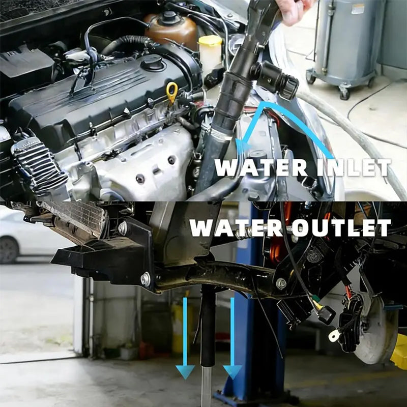 🚗💨Pneumatic Coolant Flush Gun – High-Pressure, Labor-Saving & Leak-Proof – For Radiator Cleaning 🔧