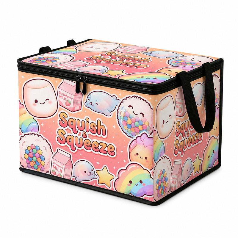 📦 LIMITED TIME 50% OFF! 🧺 Multi-Purpose Foldable Toy Storage Box – Flat-Folding Design, Moisture-Resistant Interior & Zippered Dust Protection ✨