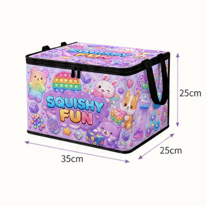 📦 LIMITED TIME 50% OFF! 🧺 Multi-Purpose Foldable Toy Storage Box – Flat-Folding Design, Moisture-Resistant Interior & Zippered Dust Protection ✨