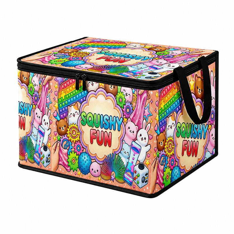📦 LIMITED TIME 50% OFF! 🧺 Multi-Purpose Foldable Toy Storage Box – Flat-Folding Design, Moisture-Resistant Interior & Zippered Dust Protection ✨