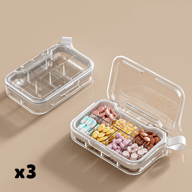 🔥HOT SALE 50% OFF! 💊📦 Stop digging through messy pill bottles — this organizer keeps everything separated, sealed, and easy to see. Travel-friendly, lightweight, and dustproof. ✨