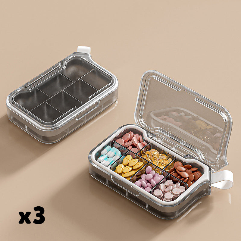 🔥HOT SALE 50% OFF! 💊📦 Stop digging through messy pill bottles — this organizer keeps everything separated, sealed, and easy to see. Travel-friendly, lightweight, and dustproof. ✨