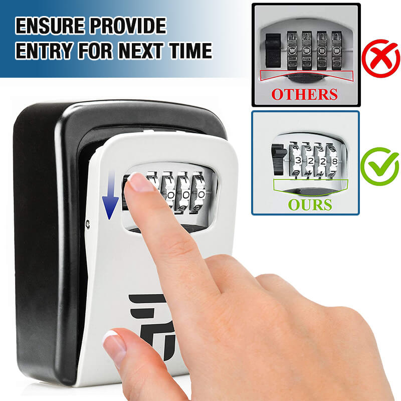 🔐 LIMITED‑TIME 50% OFF! ⚡ Wall‑Mount Resettable Combination Key Box – Rust‑Proof, Large Storage, Heavy‑Duty ✨