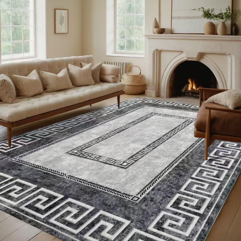 🏡✨Non-Slip Low Pile Area Rug