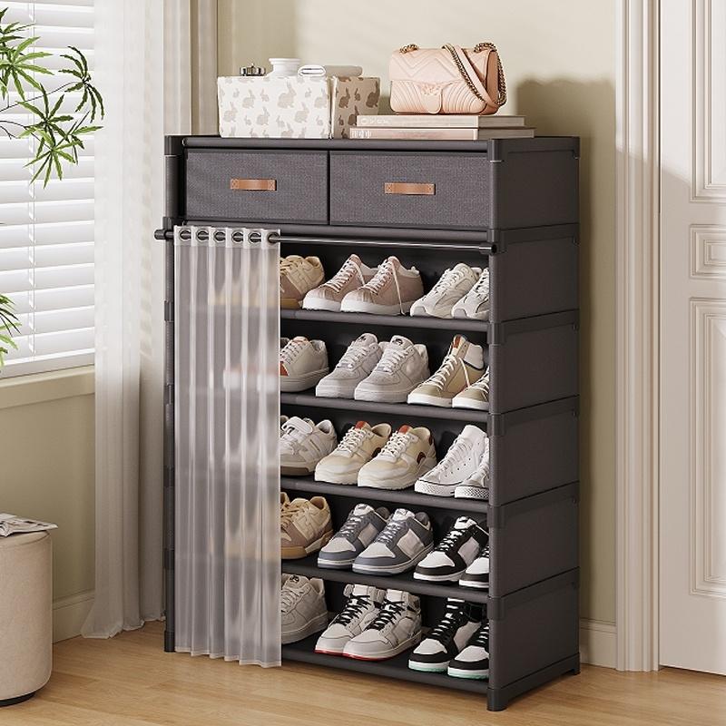 📢📢40% OFF !! ⏰ Multi‑Layer Shoe Rack – Dustproof & space‑saving ✨