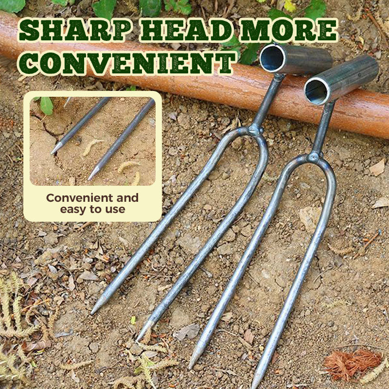 📢📢49% OFF !! ⏰Compact 2-Tooth Garden Weed Puller Tool