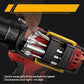 🎁2026 New Arrivals 50% OFF💥Universal Drill Bit Holder‑8/16 Holes Cordless Drill Accessory Storage Pouch ⚡