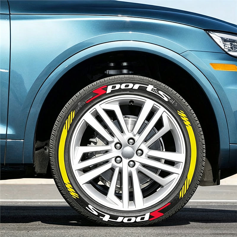 🎁2026 New Arrivals 50% OFF💥Universal Sports Tire Sidewall Letter Stickers