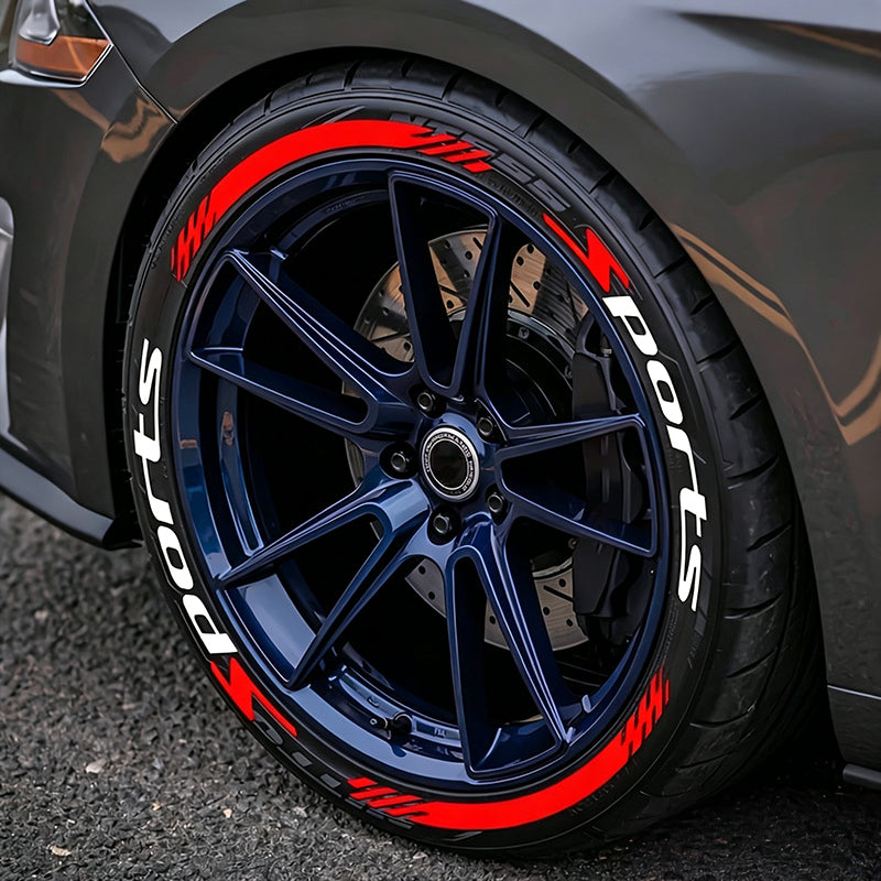 🎁2026 New Arrivals 50% OFF💥Universal Sports Tire Sidewall Letter Stickers