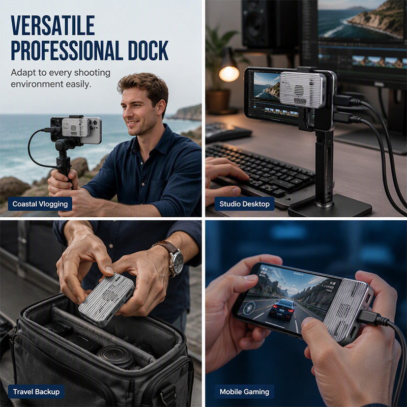 🧲 Portable Magnetic M.2 Docking Station