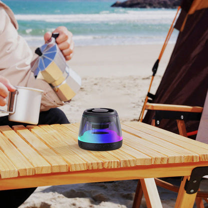 🔊 Save 50%! 🎵 Magnetic Mini Speaker – Bluetooth, RGB light & compact ✨