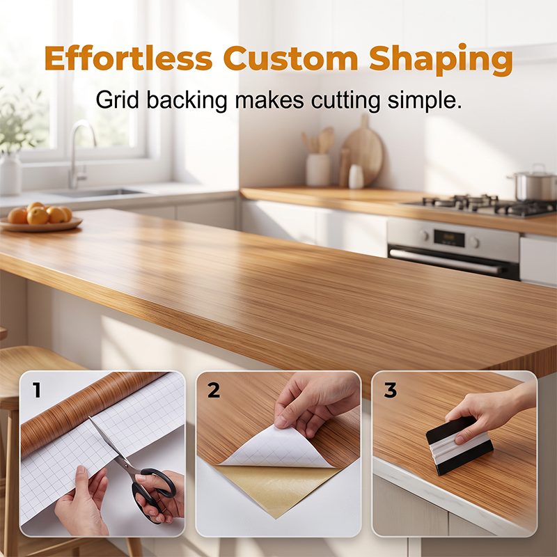 🎁2026 New Arrivals 50% OFF💥Self-Adhesive Wood Grain Skirting Board Peel