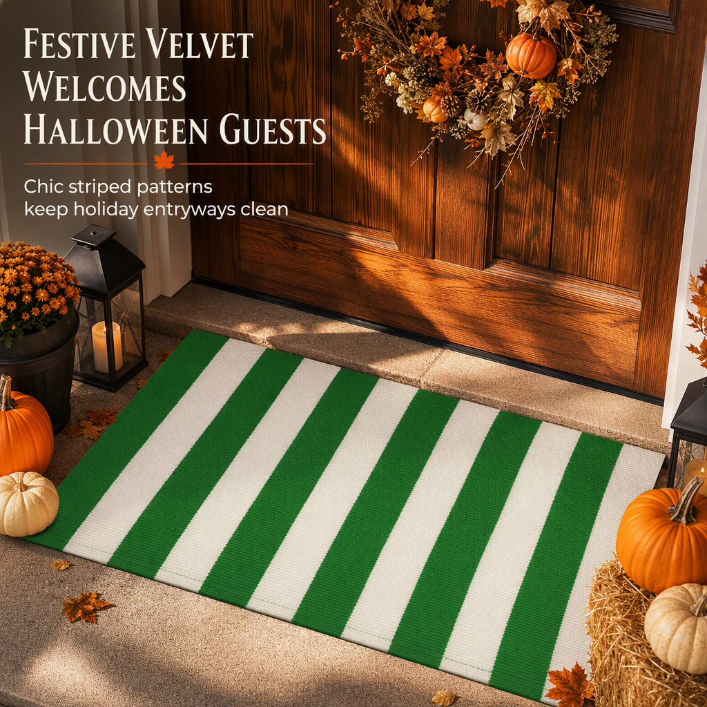 🚪 LIMITED‑TIME 50% OFF! ✨ Simple Striped Non‑Slip Door Mat – Stain‑Resistant, Reinforced Edge, Multi‑Size ✨