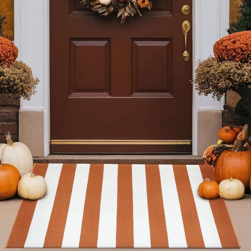 🚪 LIMITED‑TIME 50% OFF! ✨ Simple Striped Non‑Slip Door Mat – Stain‑Resistant, Reinforced Edge, Multi‑Size ✨