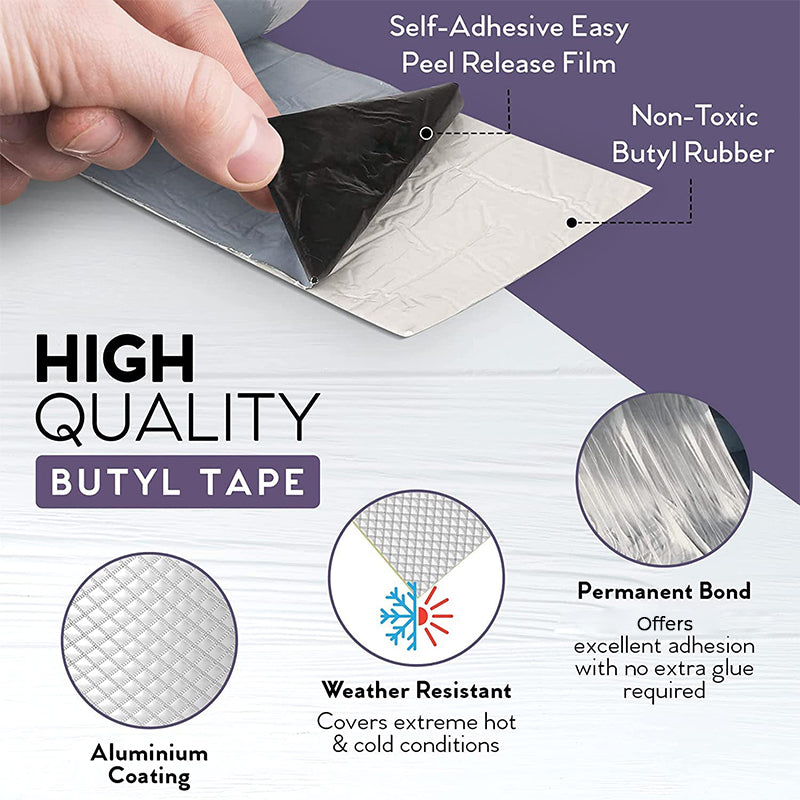 🛠️ Aluminum Foil Repair Tape | Multi-Size Seal