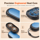 Magnetic Split 2-in-1 Rechargeable Hand Warmer Mini Portable USB Electric Hand Warmer