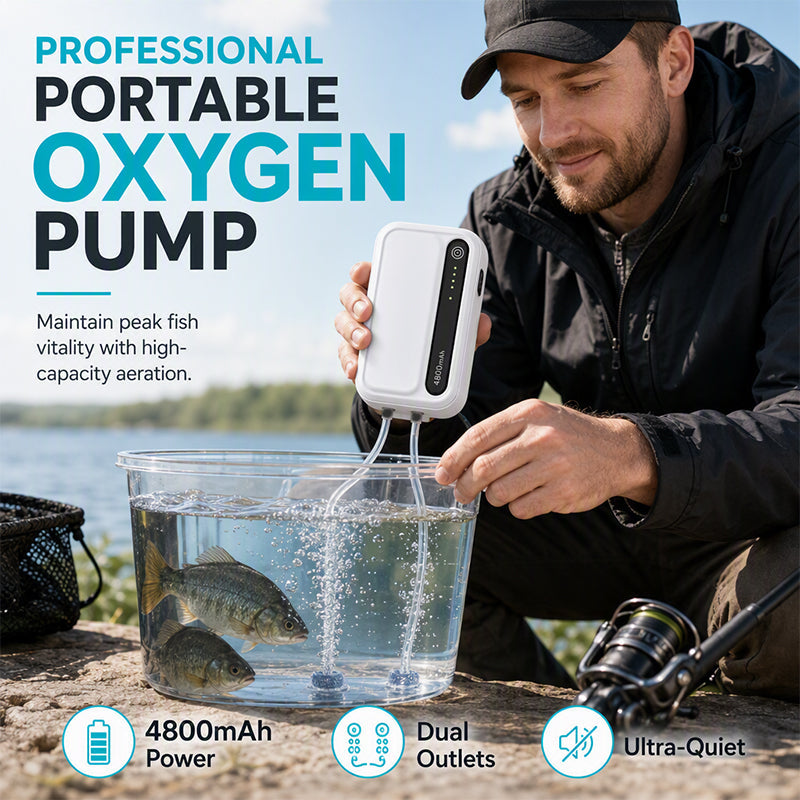 ⏳Limited-time 50% off⏰Portable Oxygen Pump – Rechargeable, compact & easy to use
