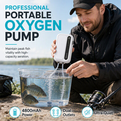⏳Limited-time 50% off⏰Portable Oxygen Pump – Rechargeable, compact & easy to use