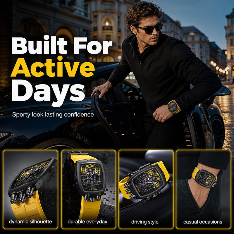 Men's Sports Quartz Watch