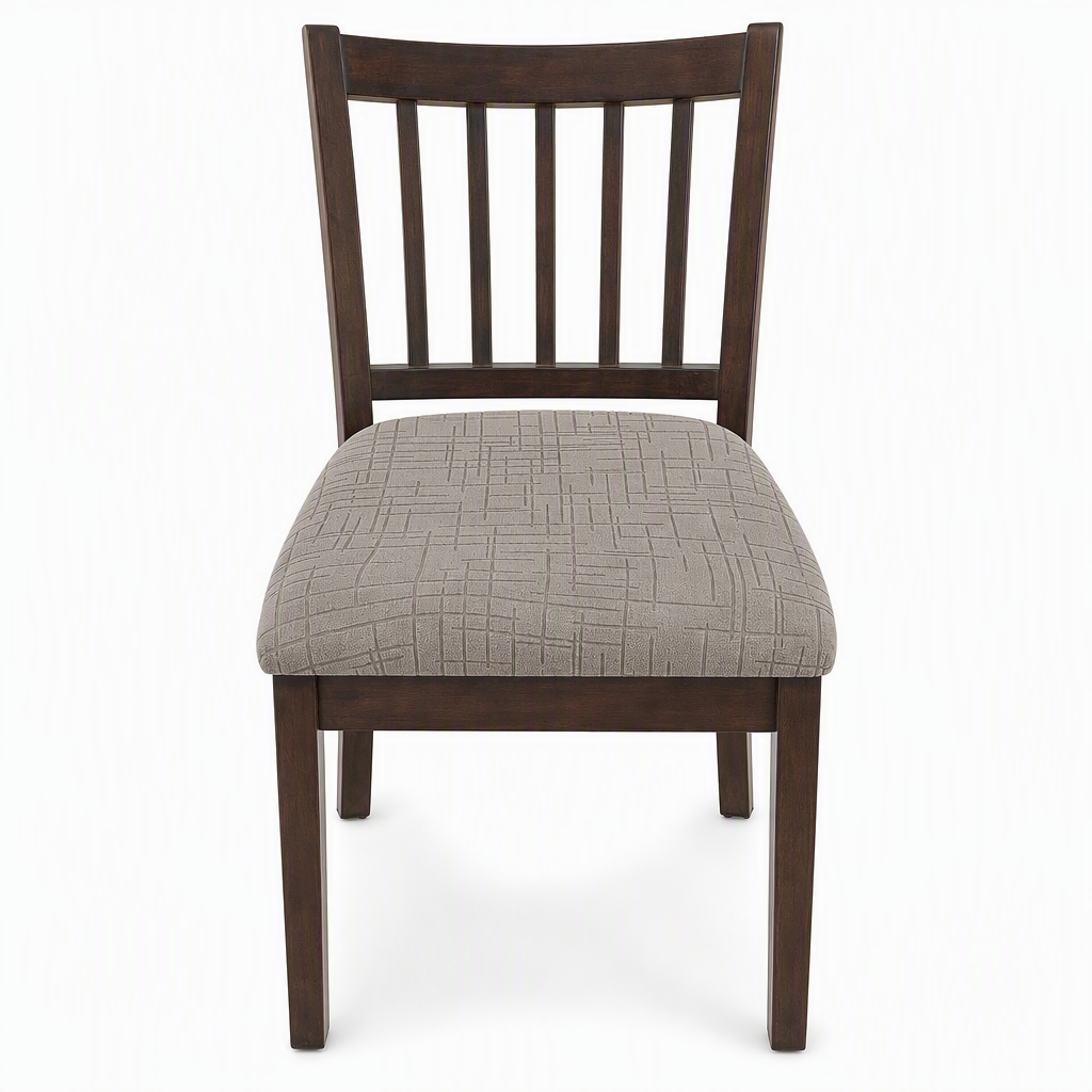 🎁 Buy 1 Get 1 Free! 🪑 Stretch Dining Chair Seat Cover – Strapless Elastic Slipcover with Elegant Textured Pattern for Home Dining Room