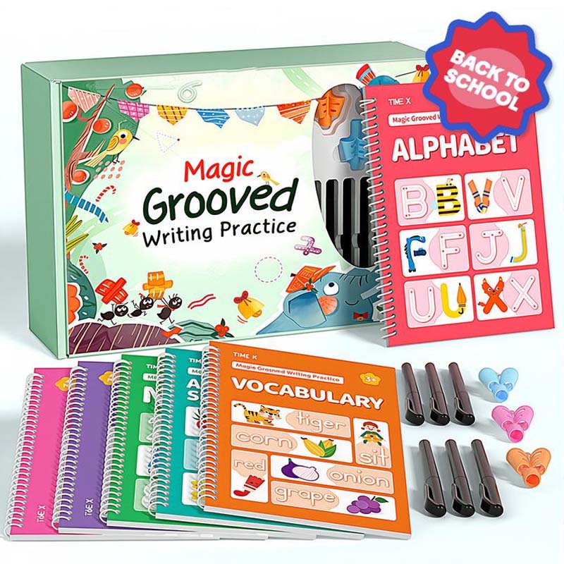 Magic Grooved Copybook Writing Practice Set – heotgsat