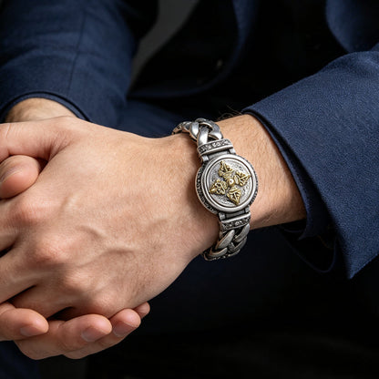 📿 Save 50%! 💪 Vajra Rotating Bracelet – Vintage texture & interactive design ✨
