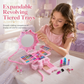 📢📢50% OFF !! ⏰ Washable Princess Makeup Set – Non‑irritating, trays & portable case 🎀