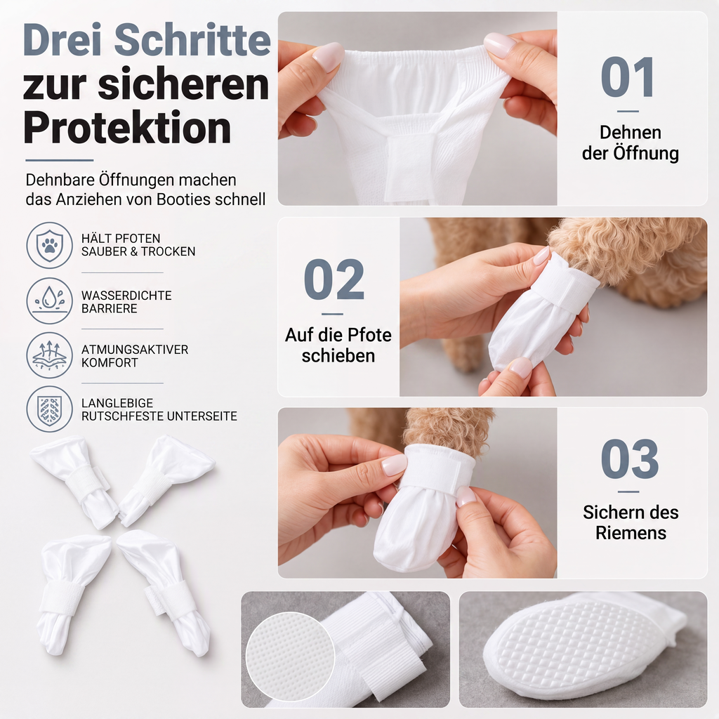 🎁2026 New Arrivals 50% OFF💥Disposable Dog Shoe Covers – Dirt-proof, non-slip & wear-resistant ✨