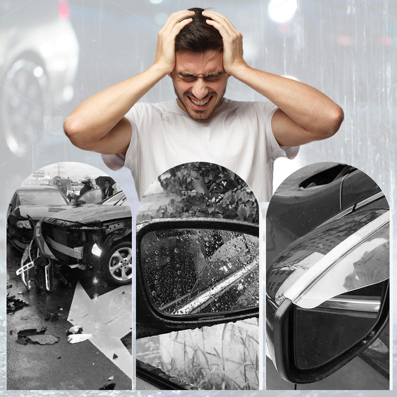 🚗 Save 50%! 🌧️ Side Mirror Rain Guards – 2PCS, easy install & clear view ✨