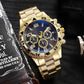 6 PCS Men's Exquisite Watches Gift Set