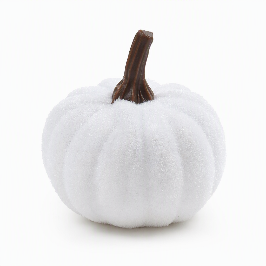 Velvet Pumpkins for Halloween & Thanksgiving