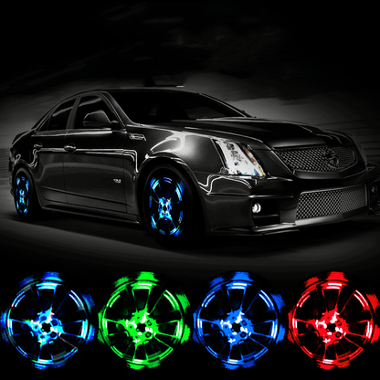 ⏳🔥LIMITED-TIME 50% OFF! ⏰Waterproof LED wheel lights💡