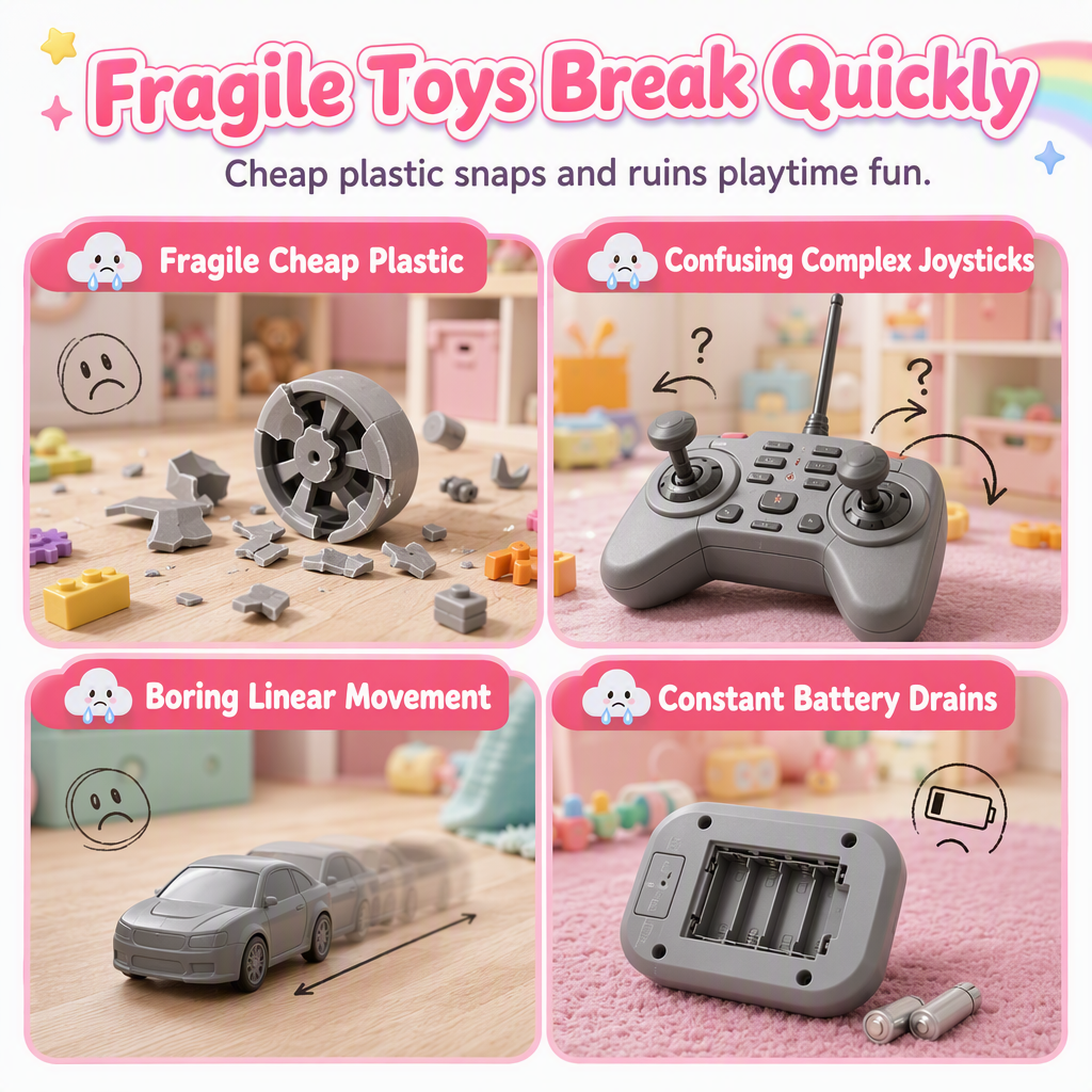 One Button Deforming Remote Control Car Cyberpunk Spider Unicorn Drifting RC Pickup Toy Gift for Boys and Girls