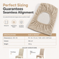 Universal All Season Stretch Chair Cover Plaid Elastic One Piece Slipcover Dustproof and Oil Resistant Protector for Home and Hotel