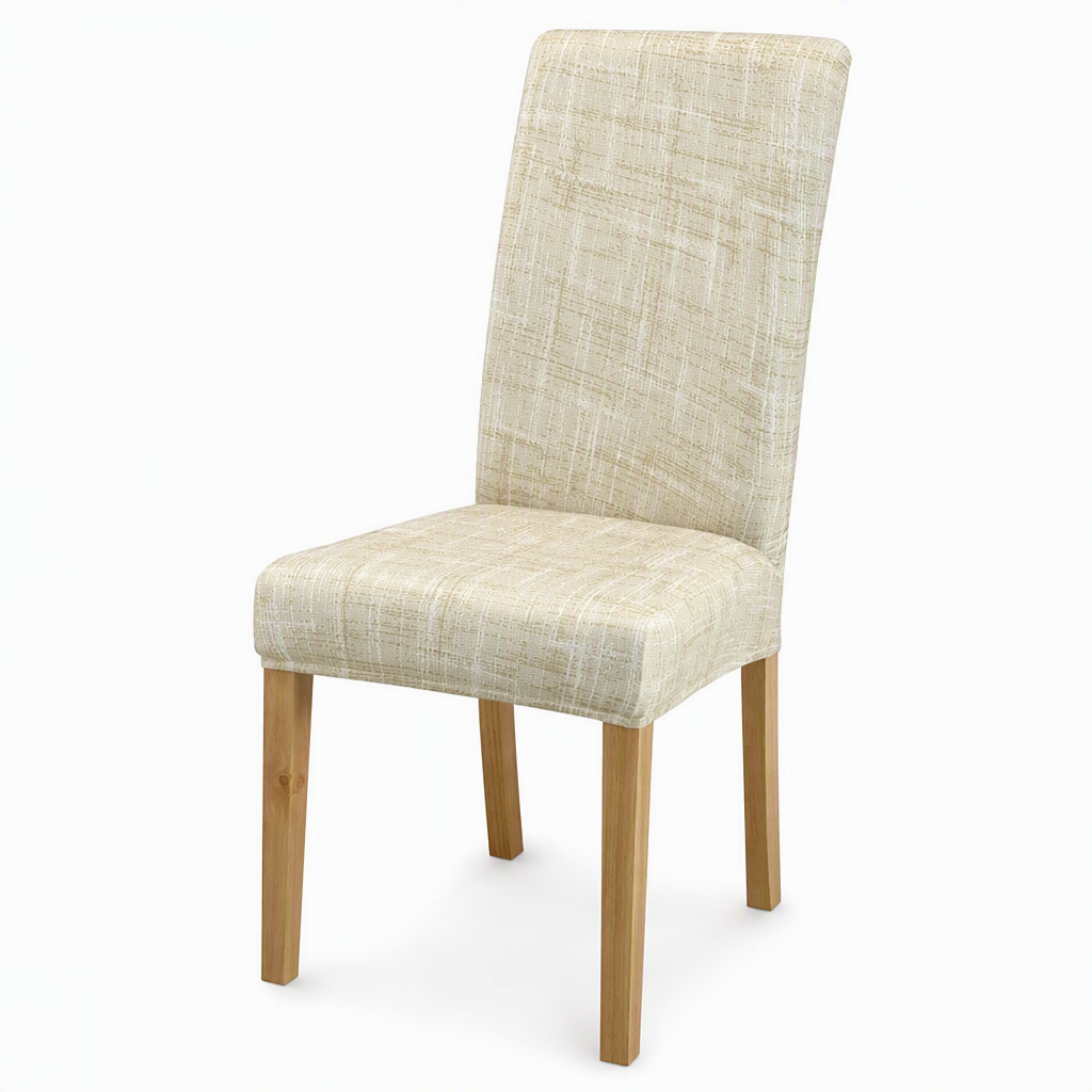 Universal All Season Stretch Chair Cover Plaid Elastic One Piece Slipcover Dustproof and Oil Resistant Protector for Home and Hotel
